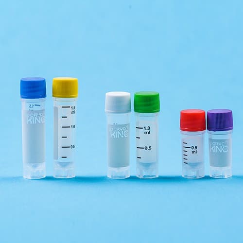 Non-Barcoded CryoKING Cryogenic vials, External Threaded