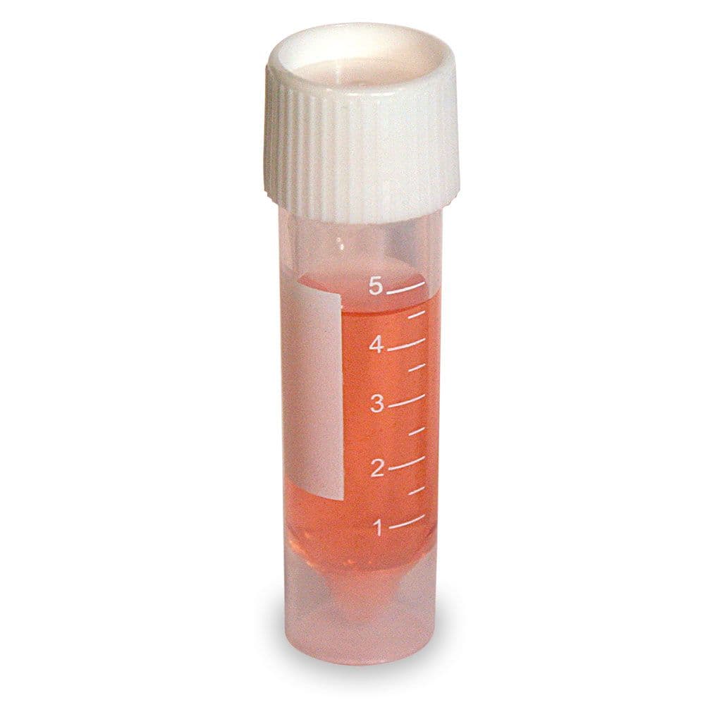 5 & 10mL Self-Standing Transport Tubes with Printed Graduations