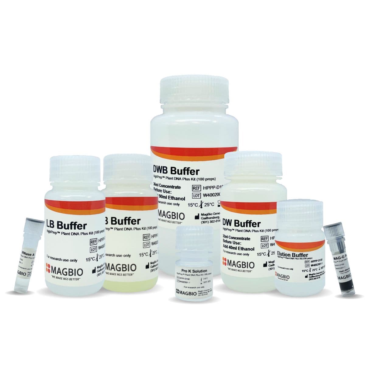 Magbio HighPrep Plant DNA Plus Kit