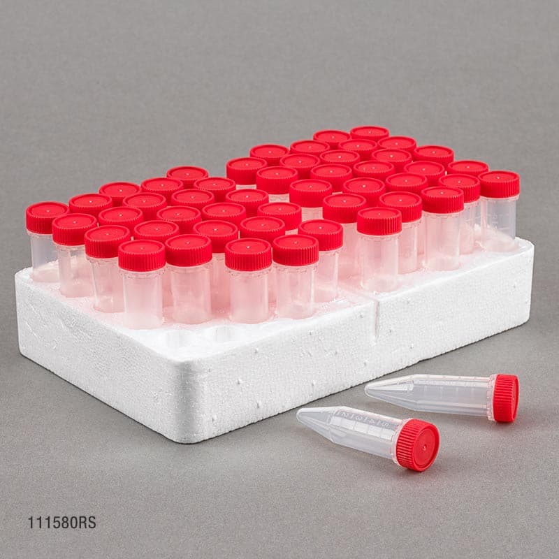 Tube Riser Adaptor, to use 5mL Diamond Midi Centrifuge Tube in 15mL Centrifuge Cavity, PP, 4/Bag, CS/1000